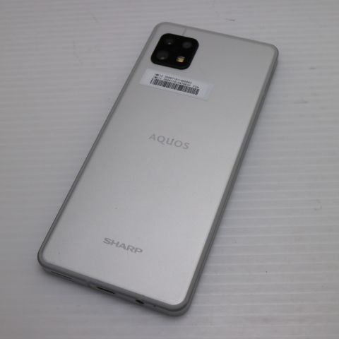 新品同様 SIMフリー AQUOS sense6s SH-RM19s シルバー スマホ