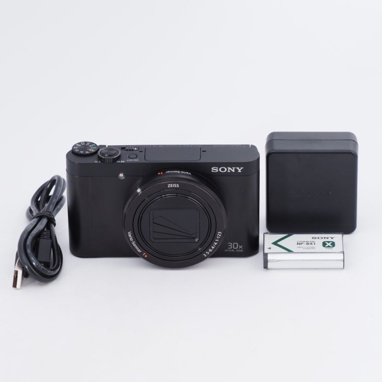 SONY ソニー デジタルカメラ DSC-WX500 光学30倍ズーム 1820万画素 ブラック Cyber-shot DSC-WX500 BC -  メルカリ