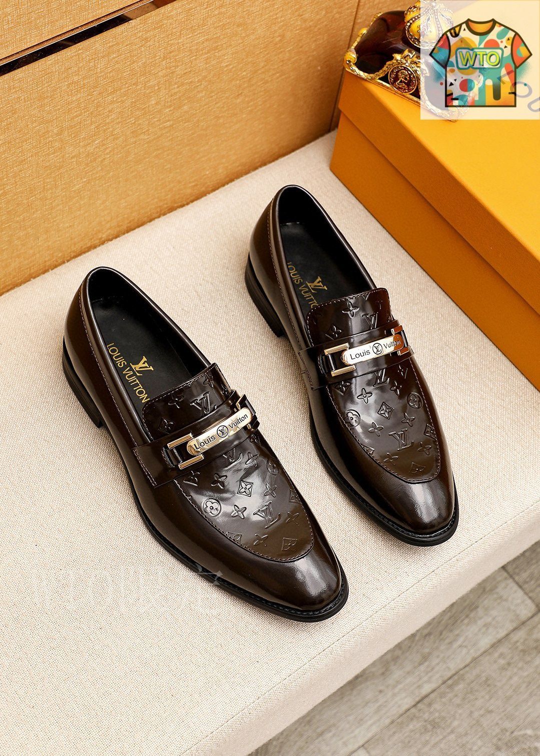 a*e様 【定価約25万円 ⭐︎極美品】LOUIS VUITTON レザーシュー 定価約25万円 ⭐︎極美品】LOUIS VUITTON レザーシューズ（中古