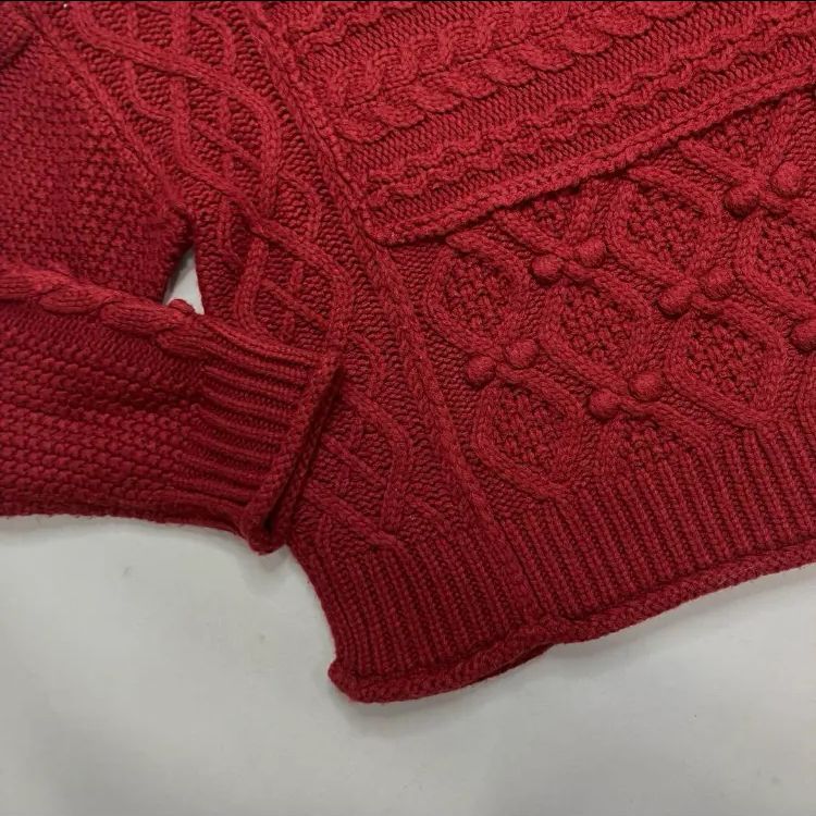 【試着のみ】ピンクハウス くすみピンク ネコちゃん編みニット/2022年 秋 試着のみ】ピンクハウス くすみピンク ネコちゃん編みニット/2022年 秋