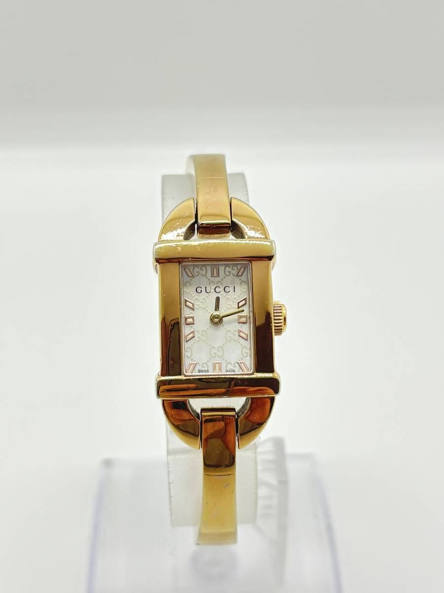 GUCCI 腕時計 型番6800L ゴールド レディース　箱付き GUCCI 腕時計 型番6800L ゴールド レディース箱付き