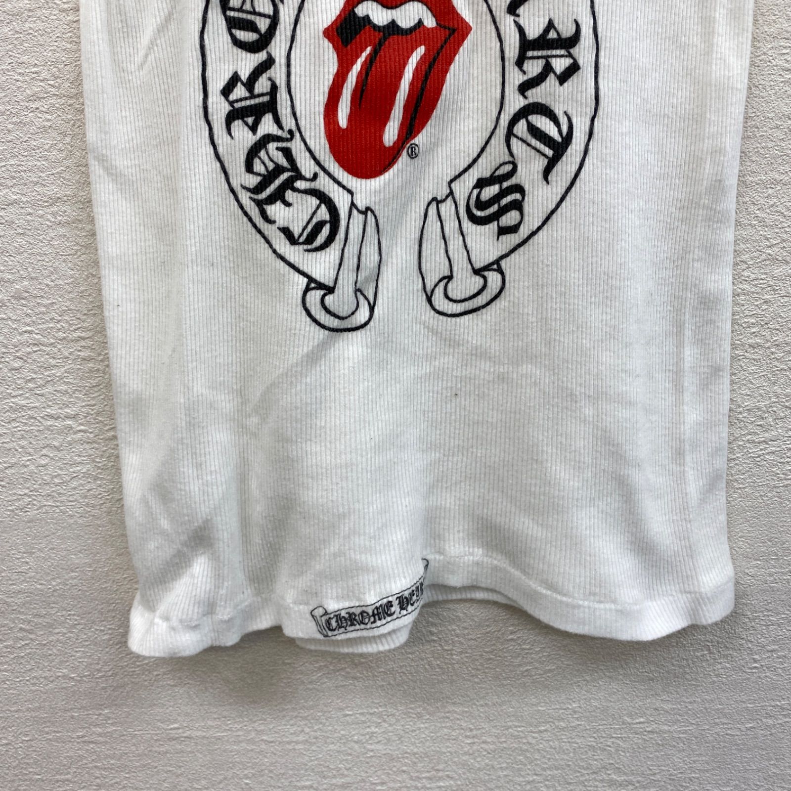 クロムハーツ　ローリングストーンズ　タンクトップ Chrome Hearts Rolling Stones タンクトップ S