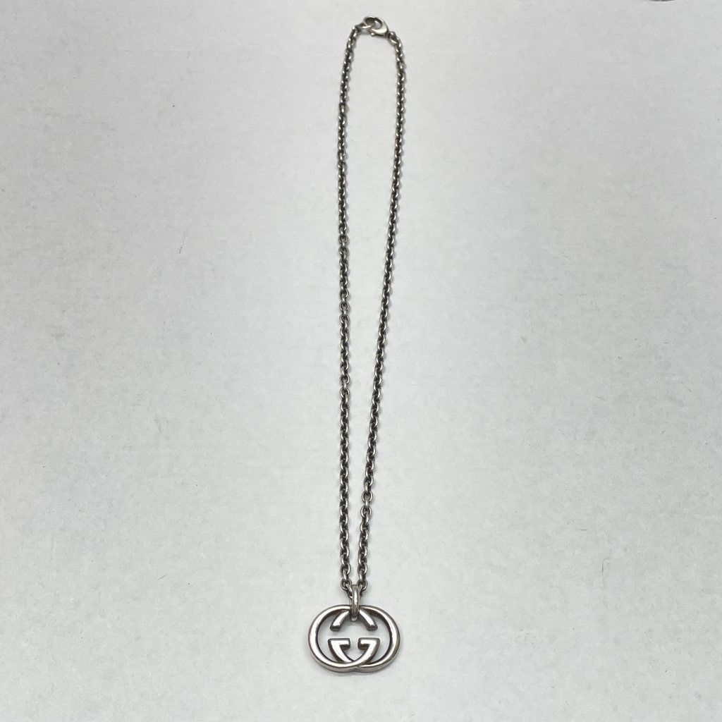 GUCCI インターロッキングG ネックレス　箱・冊子・保存袋付 01w-4998 グッチ GUCCI ネックレス インターロッキングG GGロゴ