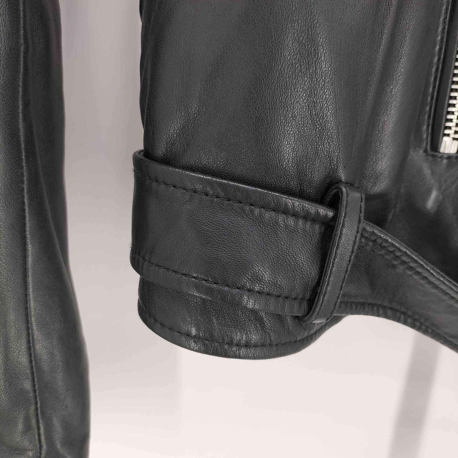 オールセインツ ALLSAINTS BALFERN BIKER ラムレザー ダブル