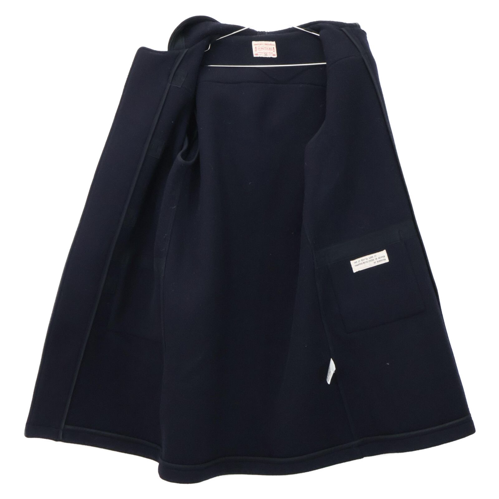 konoボンクラ　ダッフルコート　ダークネイビー　size38 BONCOURA ボンクラ ﾈｲﾋﾞｰ ｳｰﾙｶｼﾐﾔ ﾀﾞｯﾌﾙｺｰﾄ 36 - メルカリ