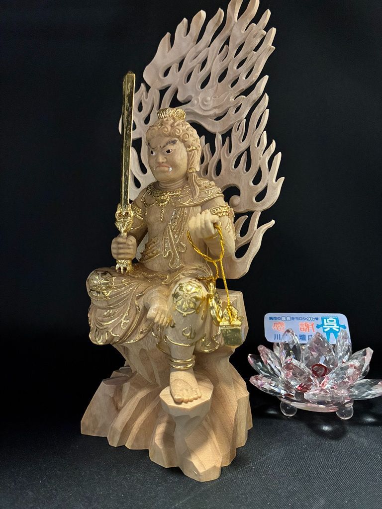 座不動明王 半跏座