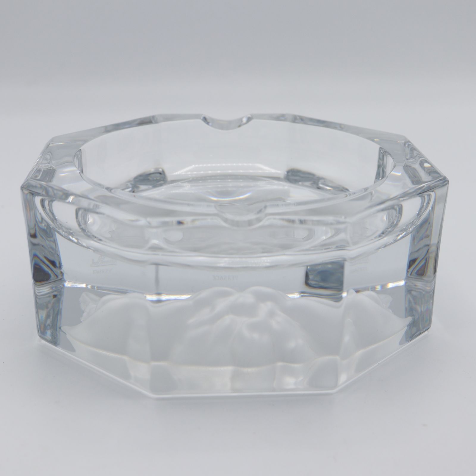 ヴェルサーチ クリスタル灰皿 VERSACE ベルサーチ ローゼンタール メデューサ アッシュトレイ 灰皿