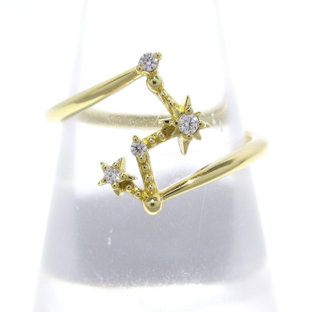 スタージュエリー　リング　ダイヤモンド0.03ct スタージュエリー ダイヤモンド 0.03カラット リング/指輪 K18WG