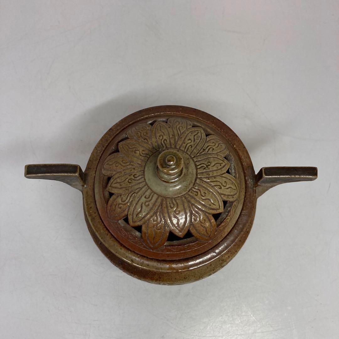 備前焼 三足香炉 東さ5-1213② - メルカリ