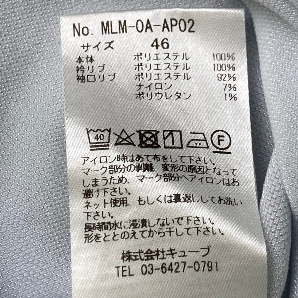 サイズ：46 MARK&LONA マークアンドロナ ハーフジップ 半袖