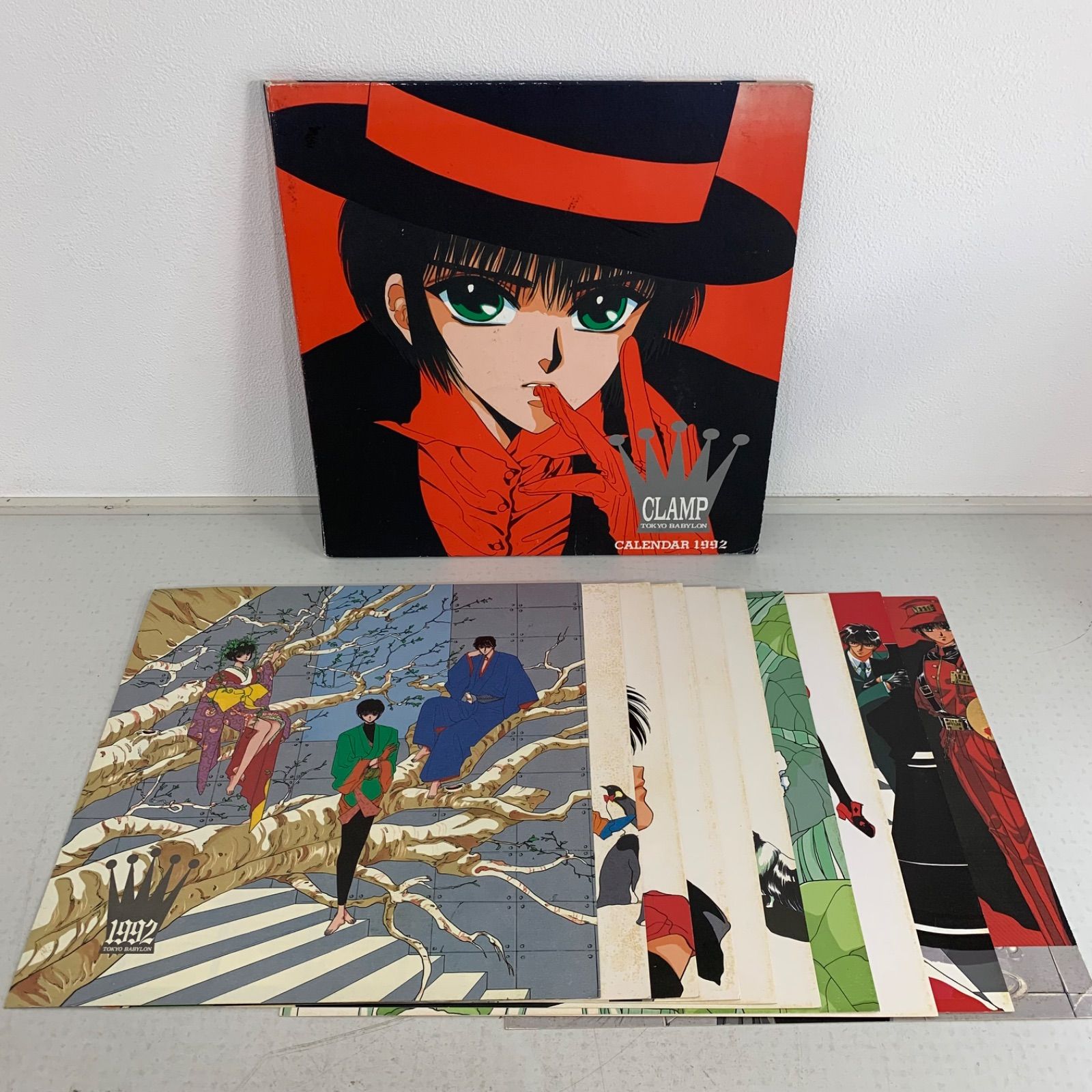 CLAMP　東京バビロン　１９９２年カレンダー Amazon.co.jp: CLAMP 東京バビロン 1992年カレンダー : 文房具