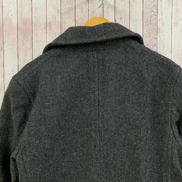 マーガレットハウエル MHL. ピーコート ダブル ウール M グレー メンズ