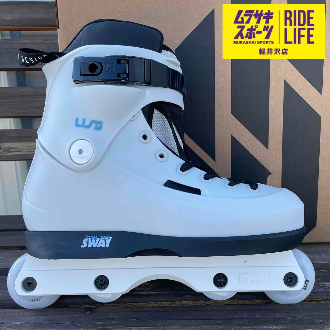 ムラスポ公式 インラインスケート USD ユーエスディー USD SWAY 58 XXIV WT