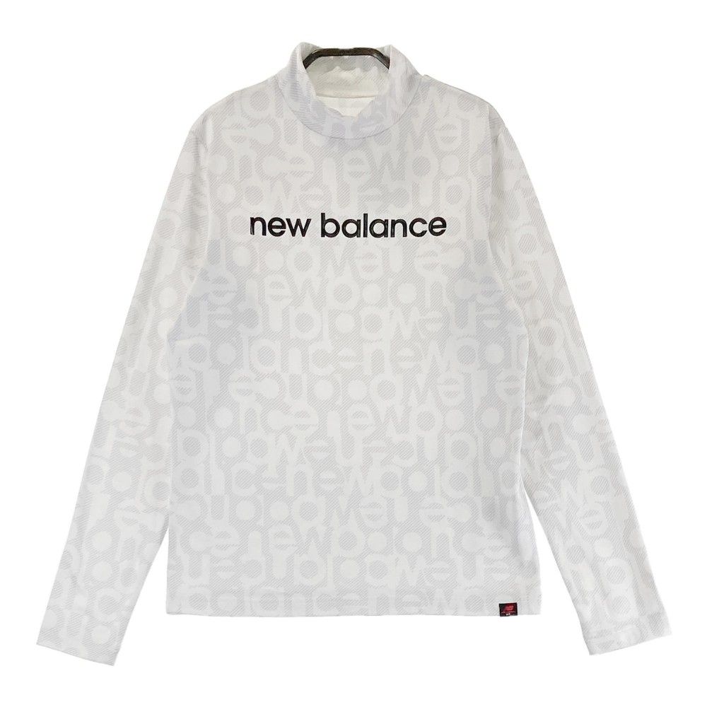 サイズ：2 NEW BALANCE GOLF ニューバランス  裏起毛 ハイネック 長袖Tシャツ  グレー系 [240101494840] ゴルフウェア レディース ストスト サイズ：1 NEW BALANCE GOLF ニューバランス 裏起毛 ハイネック