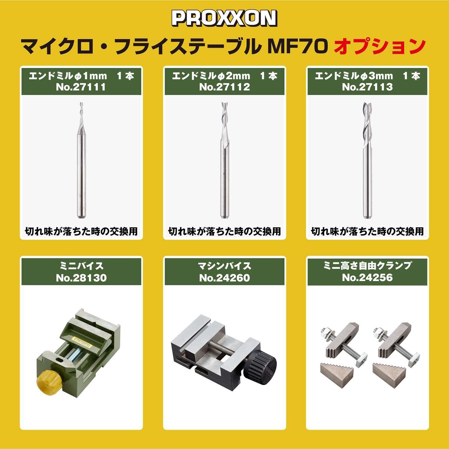 プロクソン(proxxon) エンドミル直径2mm 27112 1点
