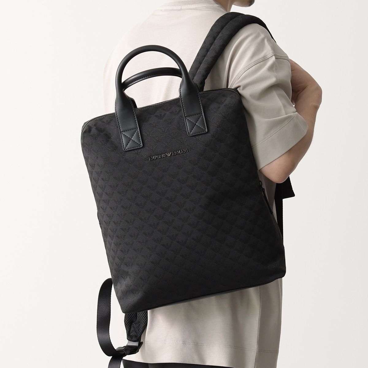 EMPORIO ARMANI アルマーニ バッグ リュック ハンドル バックパック