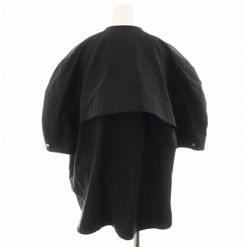 machattボリュームスリーブブルゾン ブラック 新品タグ付き