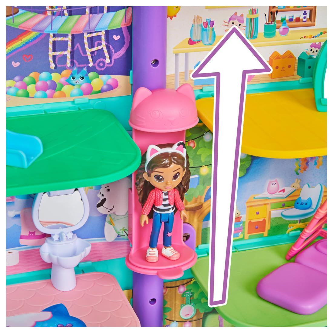 ギャビーのドールハウス 大きなネコちゃんハウス [大きなネコちゃんハウス]