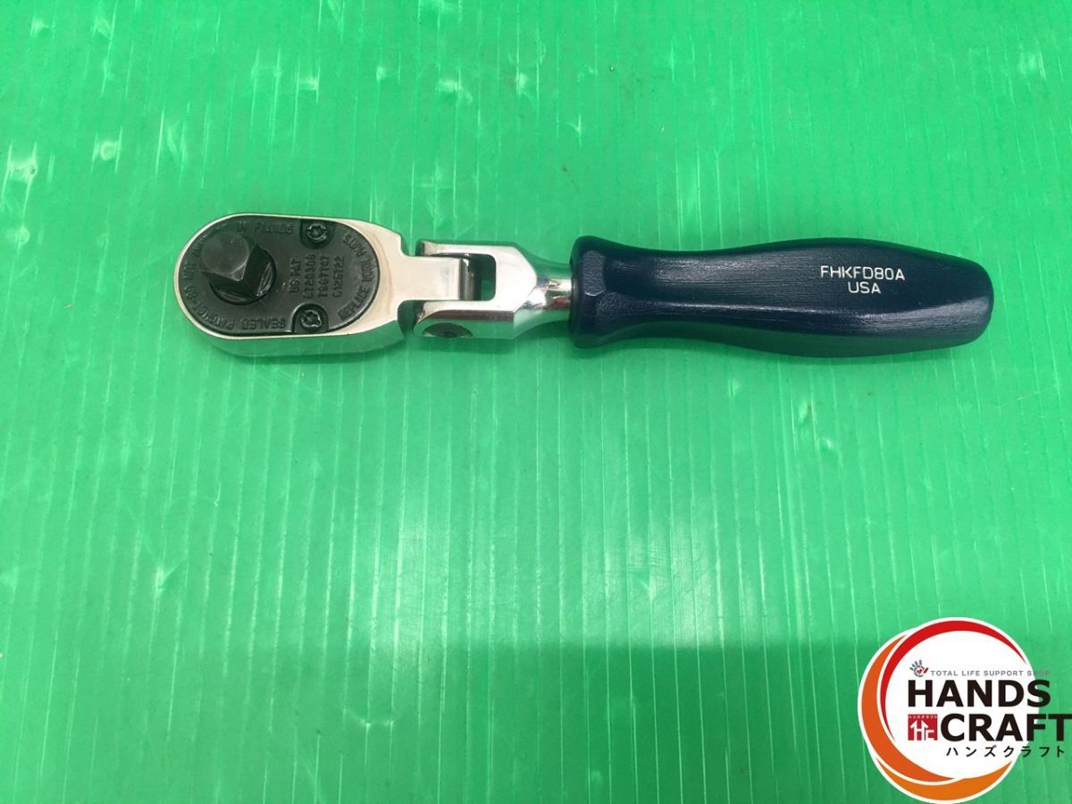 品 SNAP-ON スナップオン FHKFD80A ラチェット 3 8 ネイビー