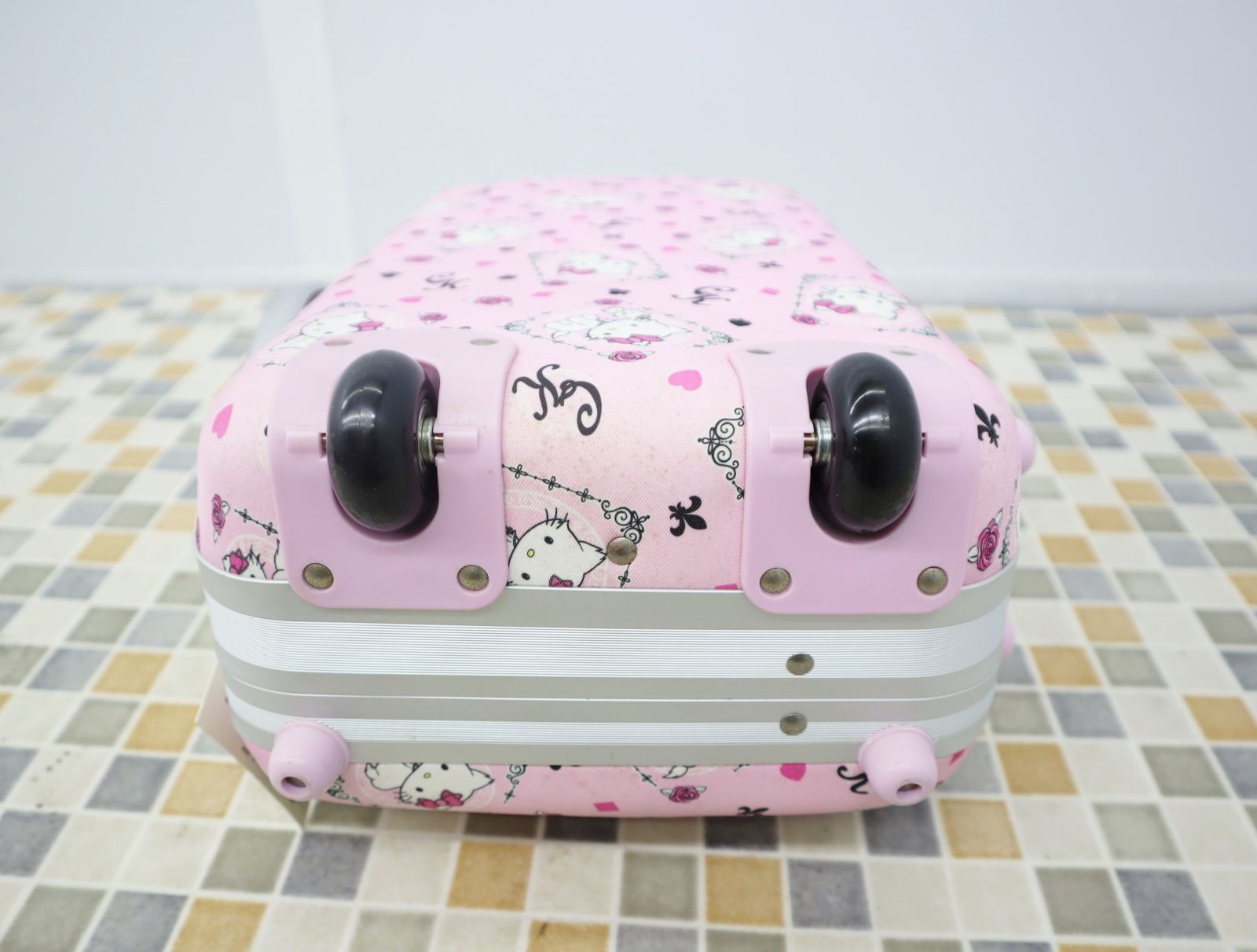 △かわいい レア 希少 機内持ち込み可｜チャーミーキティ キャリー