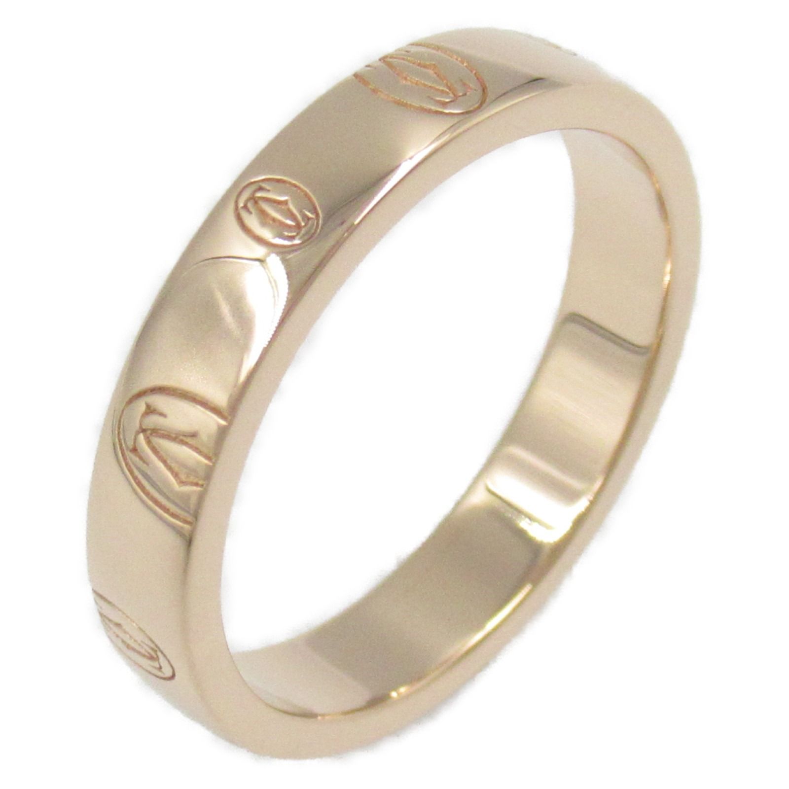 カルティエ CARTIER リング 指輪 ハッピーバースデー リング K18PG ピンクゴールド ハッピーバースデー リング レディース Used A