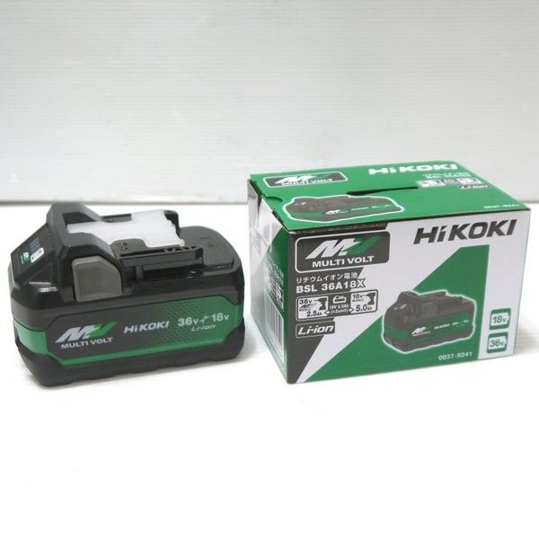 新品・未使用・正規品)ハイコーキ リチウムイオン電池 払え BSL 36A18X