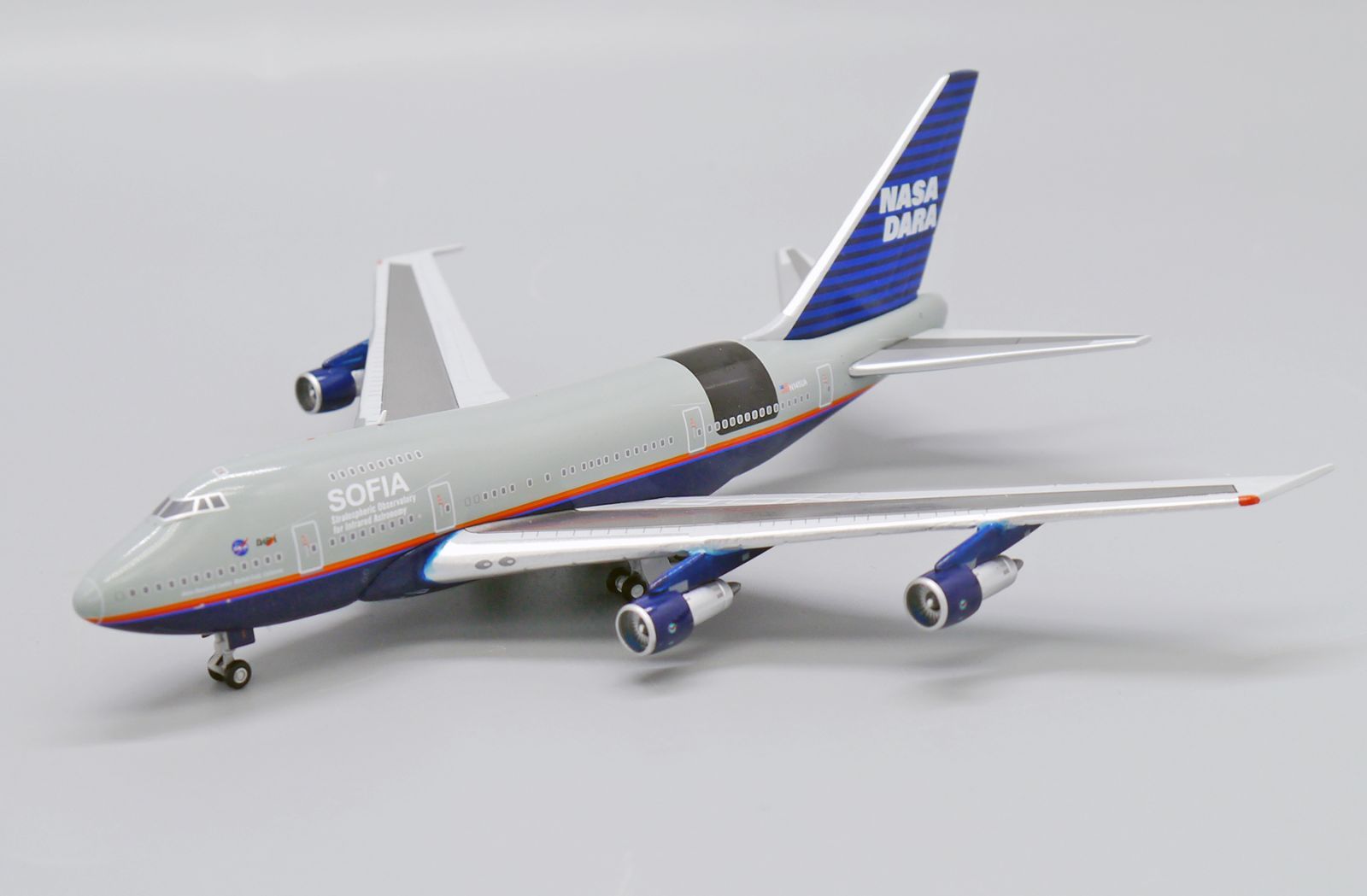 NASA SOFIA 747SP N145UA ユナイテッド航空塗装 1/400 Jcwings SOFIA NASA DARA 747SP ユナイテッド航空塗装 N145UA 1/400