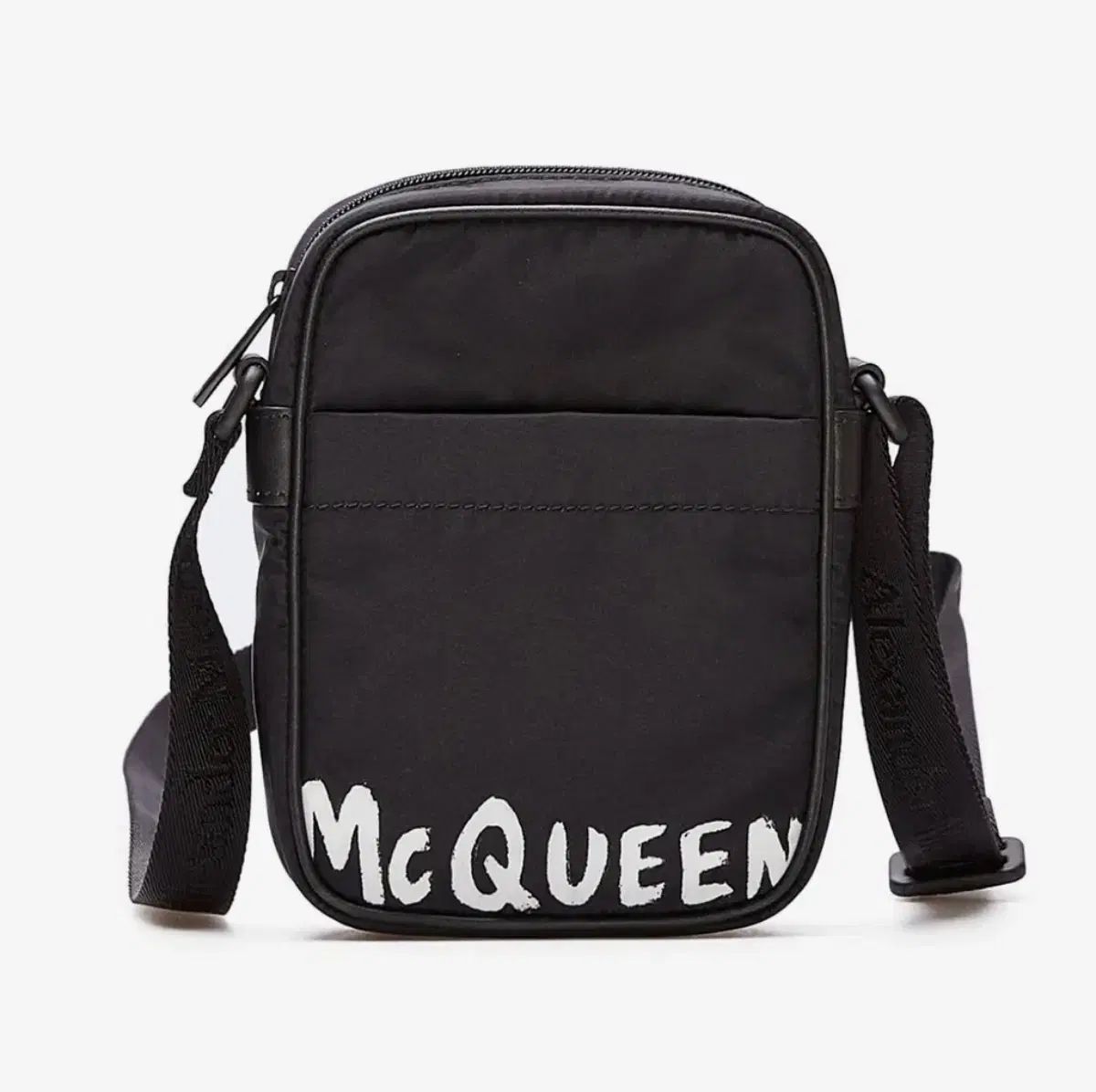 Alexander McQueen アレキサンダー マックイーン ロゴ ミニ メッセンジャーバッグ