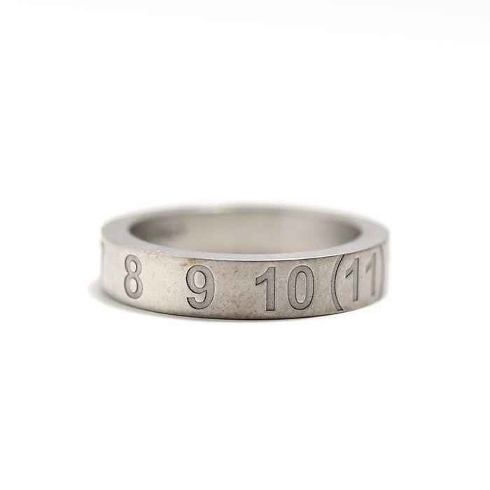 Maison Margiela ロゴリング 16号 メゾンマルジェラ スリム ロゴ