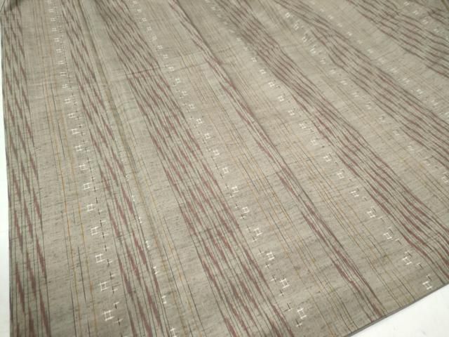 平和屋着物○上質な紬 吉祥間道 正絹 逸品 CAAU2748yc