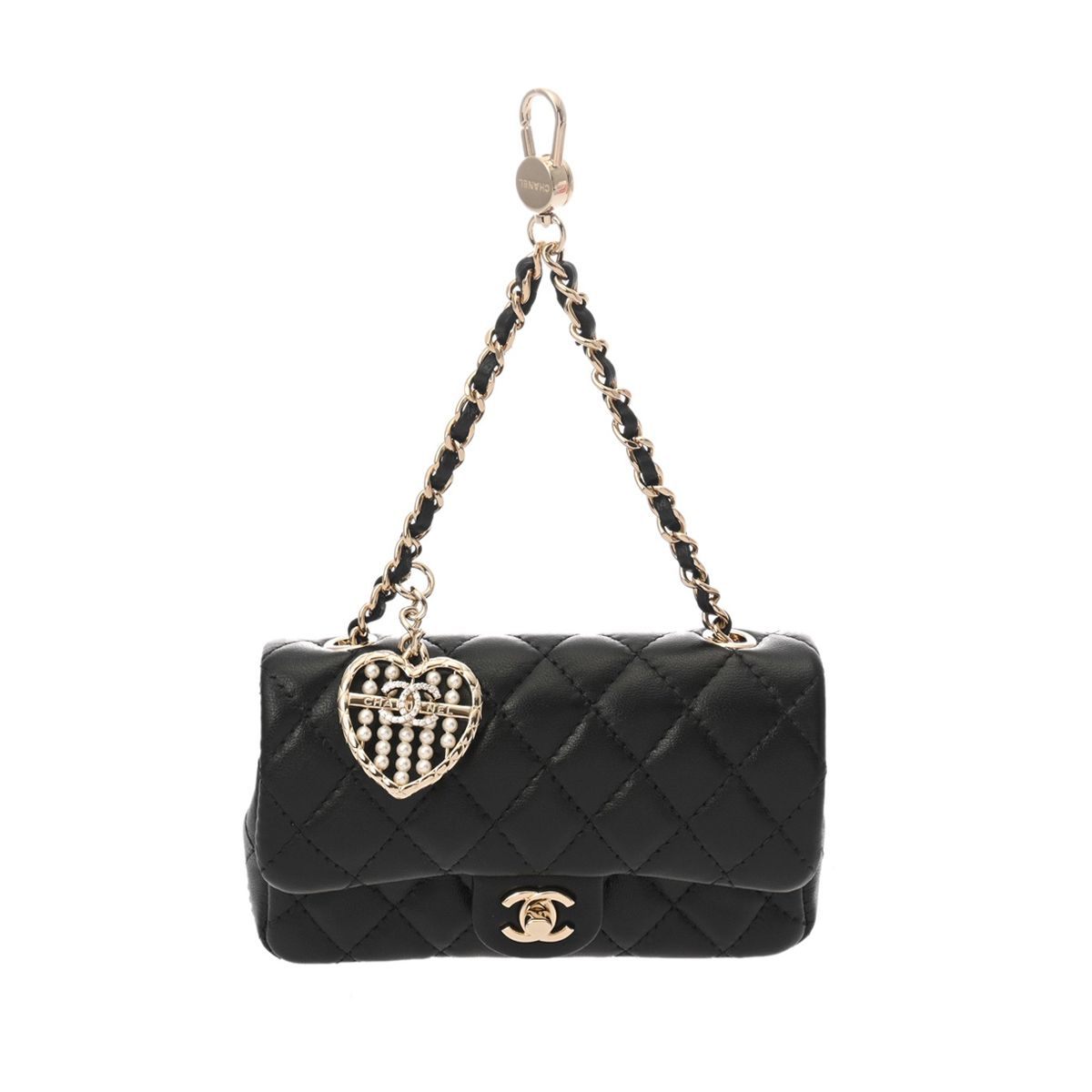 シャネル マトラッセ クラシック ミニバッグ ブラック AP4760 レディース ラムスキン その他バッグ