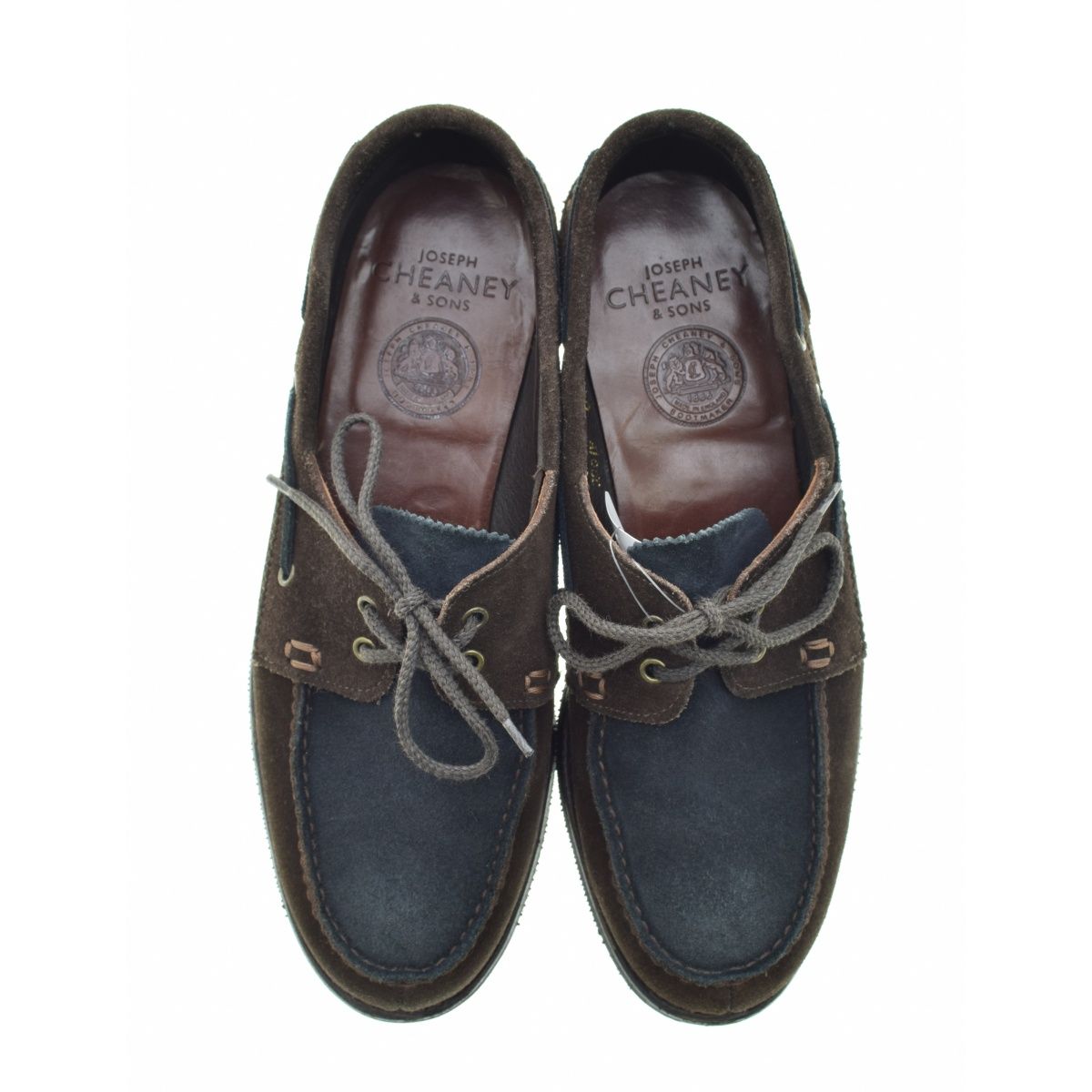 CHEANEY】MAVERICK カストロスエード バイカラーレザーシューズ - メルカリ 