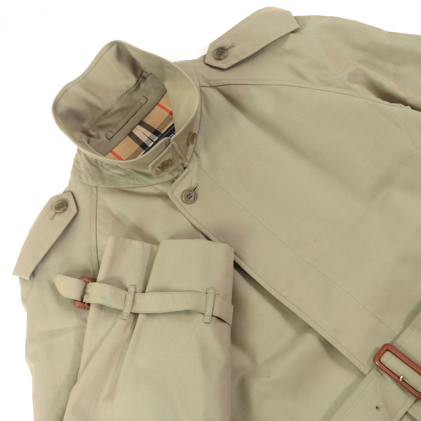 美品○Burberrys バーバリー ヴィンテージ WR075-902-75 コットン100