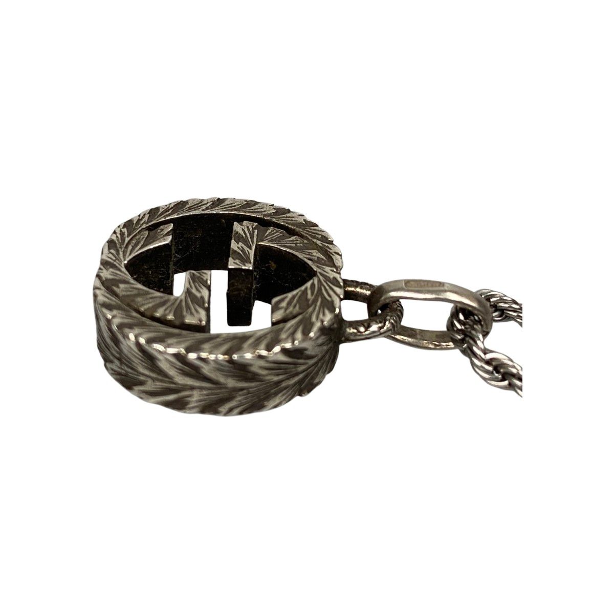 GUCCI グッチ ネックレス インターロッキングG シルバー925 チェーン非 