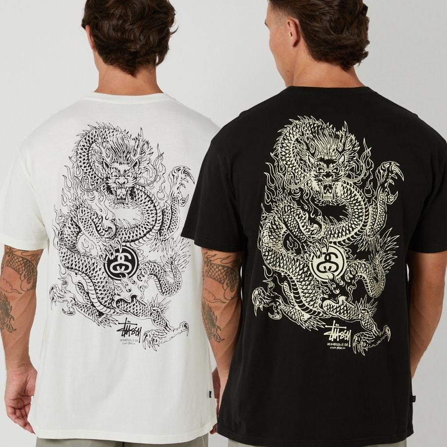 STUSSY Dragon 50-50 Ss Tee Tシャツ ステューシー - メルカリ