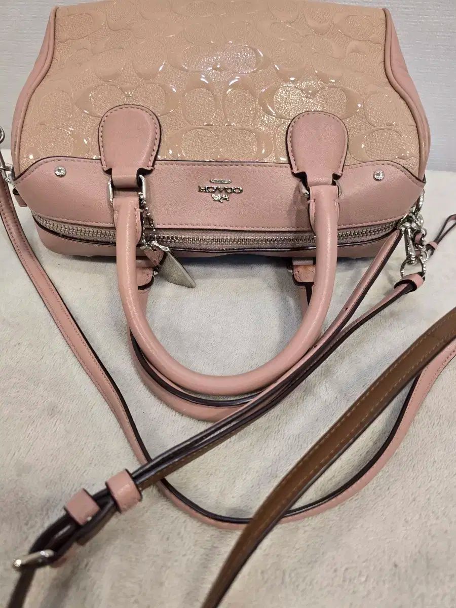 COACH コーチ ピンク シグニチャー トートバッグ ショルダーバッグ クロスバッグ バッグ DECORATOM_COM_BR