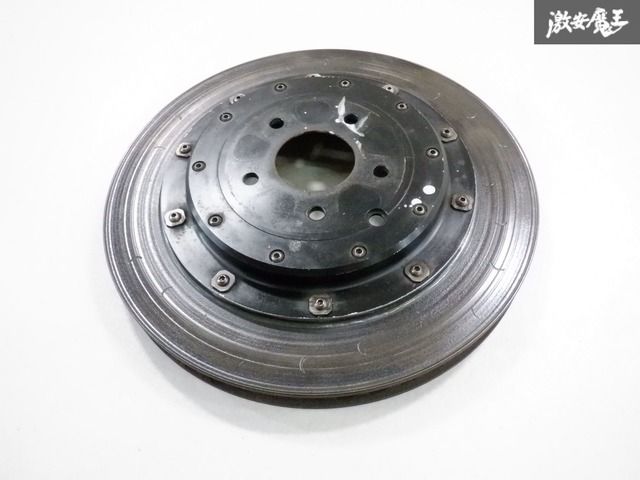 arcon racing R35 GT-R GTR VR38DETT ブレーキキット用 リア 2ピース スリット ローター 1枚 約φ385 厚さ約31.9mm 棚15-3