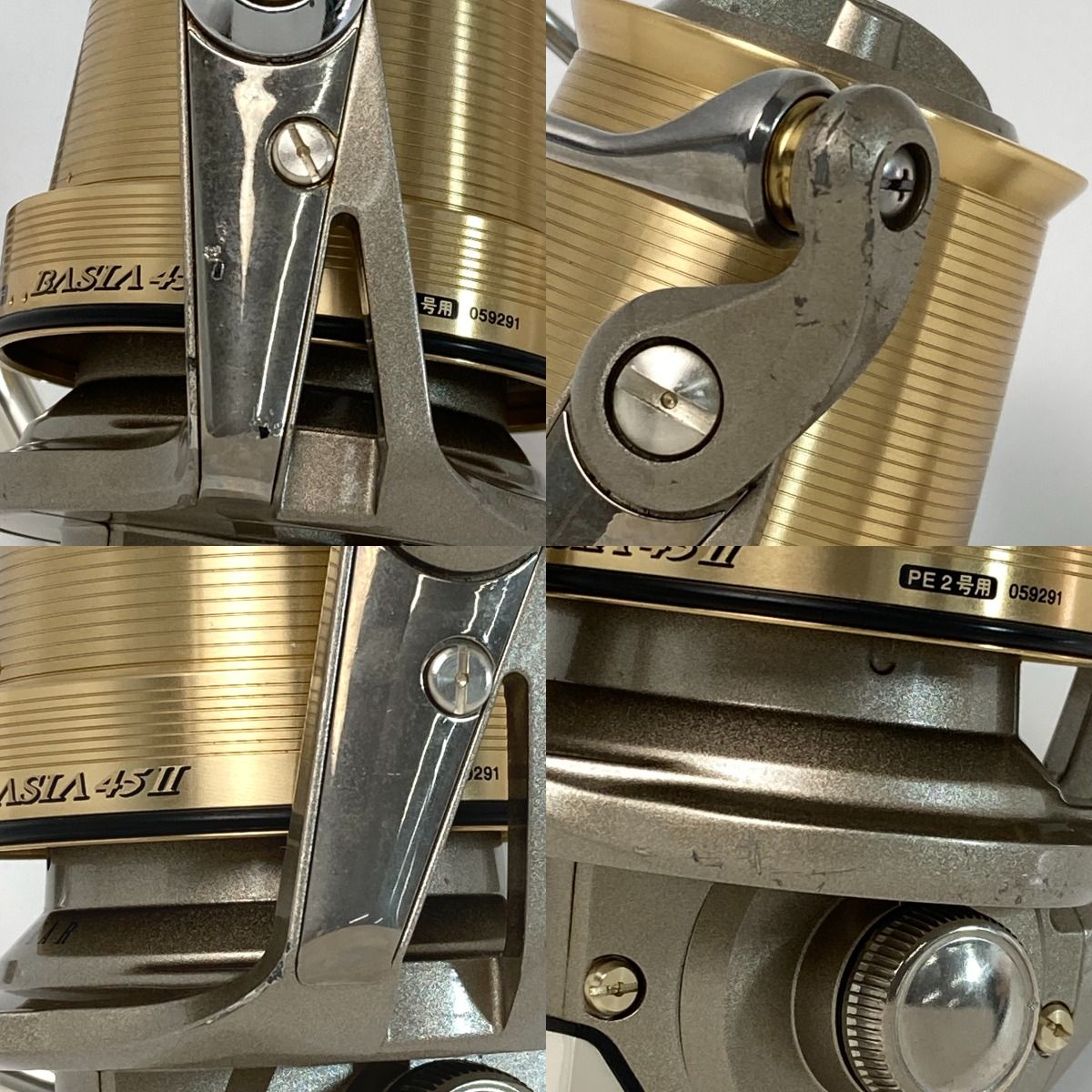 DAIWA ダイワ トーナメントサーフ ベーシア 45 II スピニングリール 替