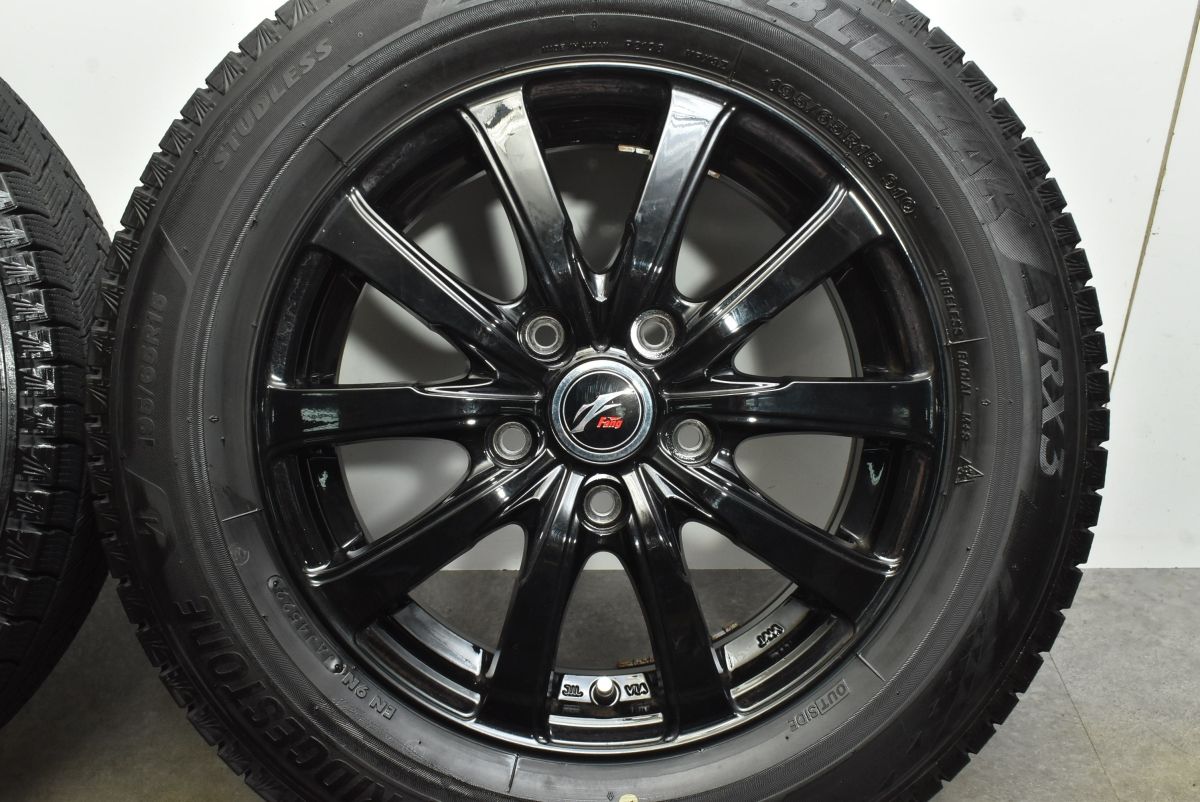 Fang アルミホイール15インチ(ブリヂストンブリザック付)195/65R15