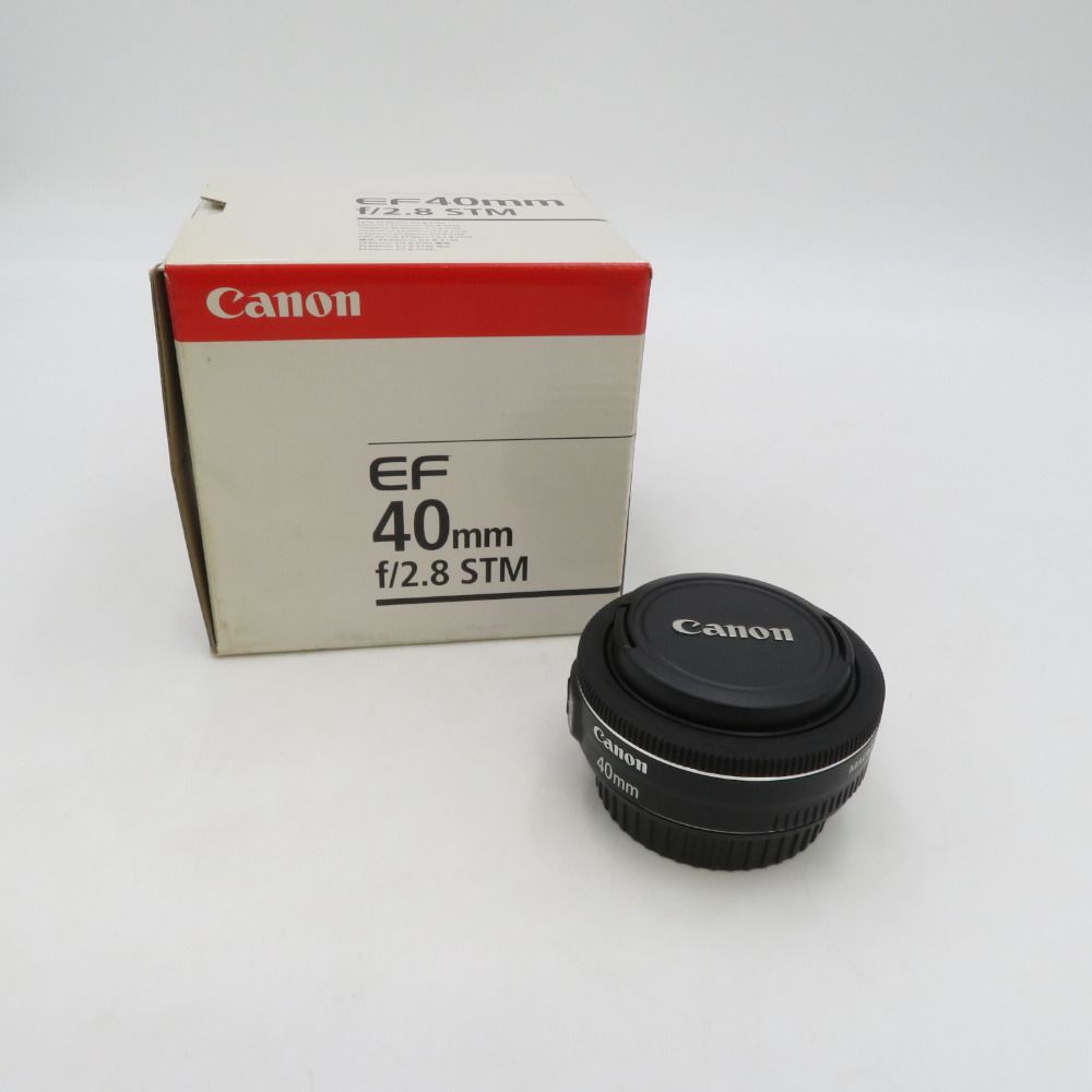 CANON キャノン 交換レンズ EF40mm F2.8 STM - メルカリ