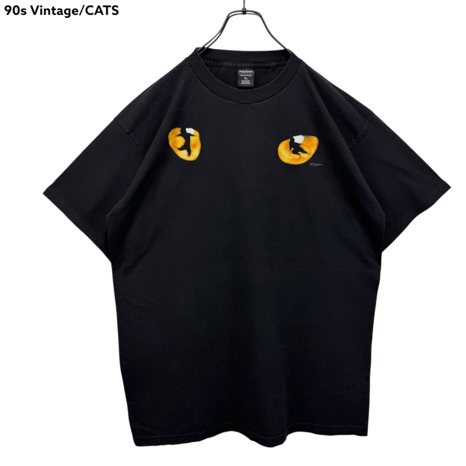 90s vintage CATS Promo Musical T-shirt Tee メキシコ製 キャッツ 