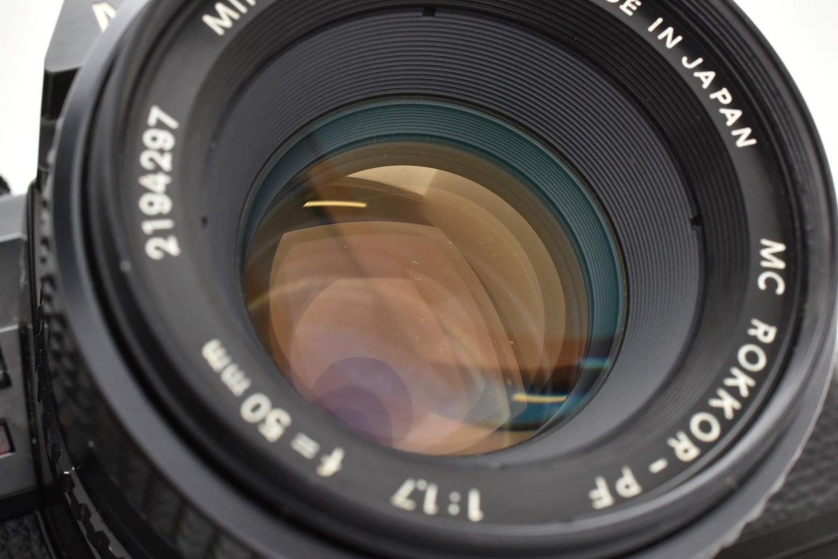 MINOLTA X-500 + MC ROKKOR-PF 50mm F1.7 AA4094#33 - メルカリ