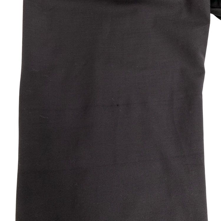 deres デレス Drape pants ドレープ パンツ ブラック 1 DER23AW-PT-001 