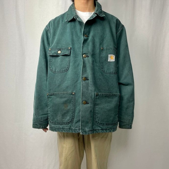 ユ*ー様 USA★80-90s Carhartt ダック地・チヨアコート・カバー ユ*ー様 USA☆80-90s Carhartt ダック地・チヨアコート・カバー