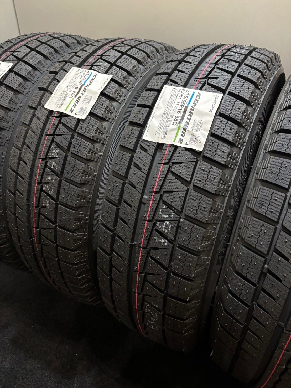 215 65R16 BRIDGESTONE ICEPARTNER2 スタッドレス 4本 ブリヂストン アルファード ヴェルファイア 4-K168