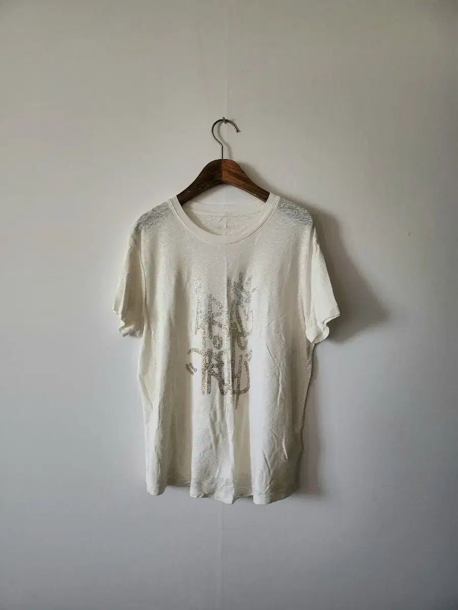 ZADIG-VOLTAIRE ザディグ エ ヴォルテール リネン 半袖 Tシャツ