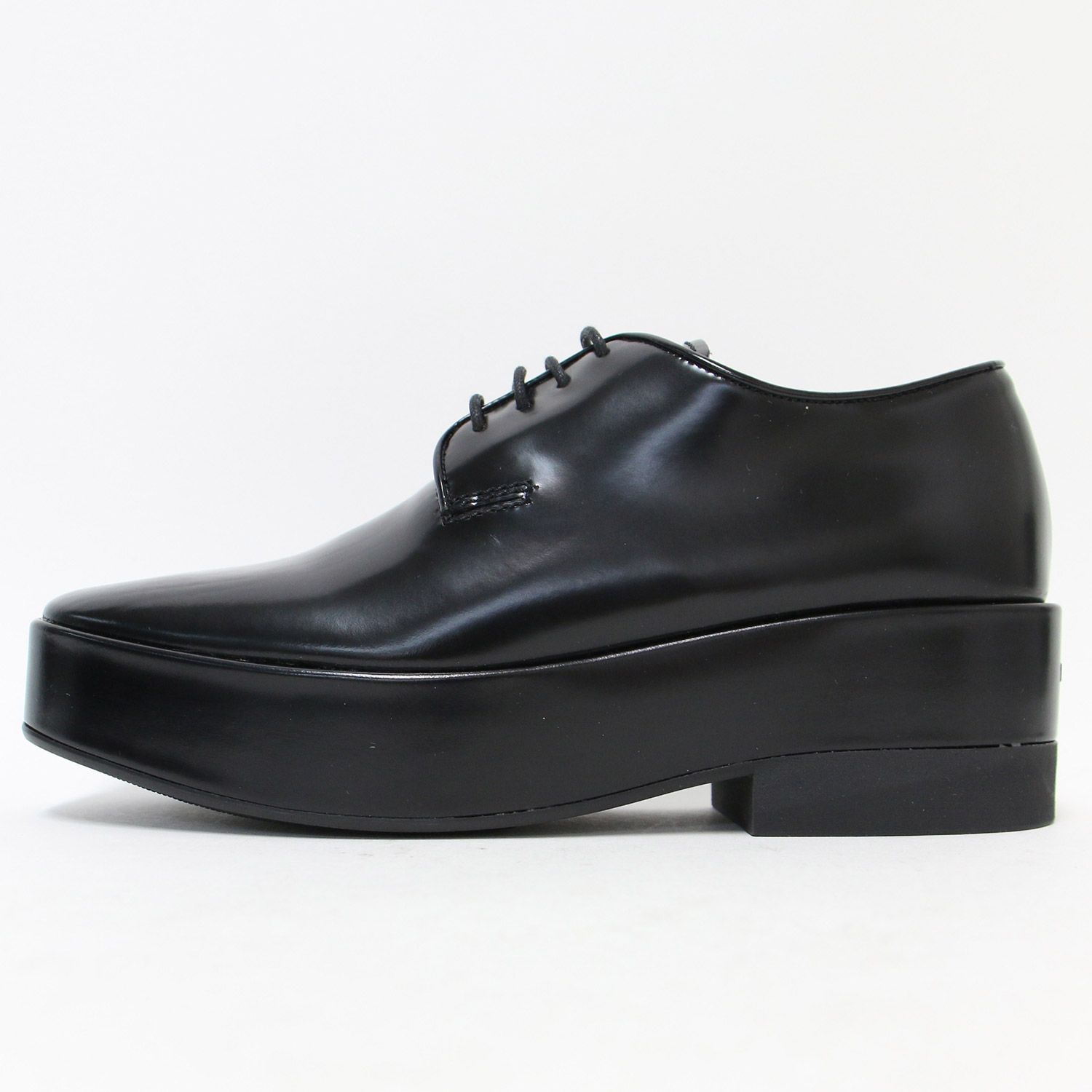 新品 PRADA プラダ 靴 シューズ ブラック 黒 サイズ:36(23.0cm