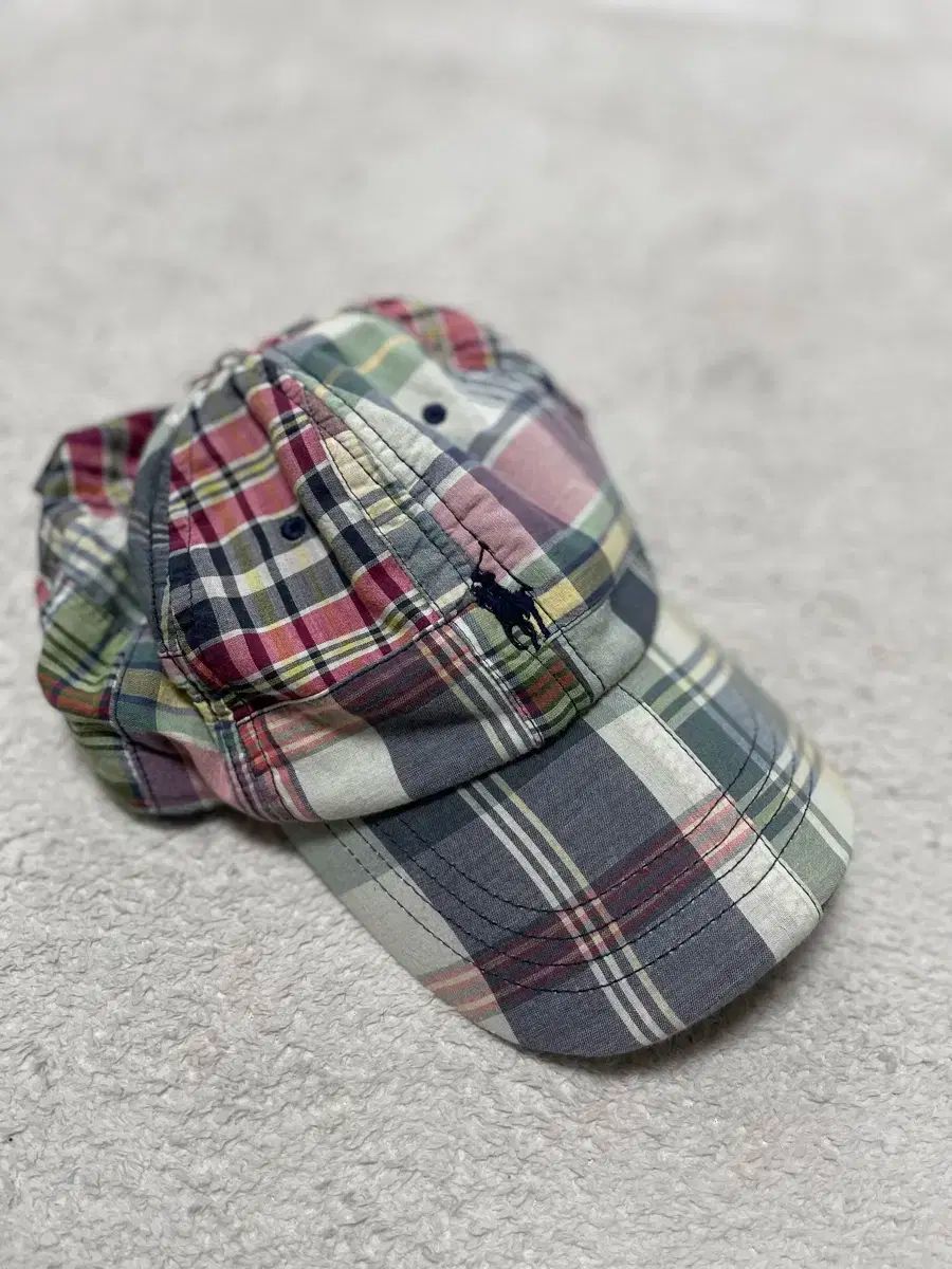 POLO Ralph Lauren ポロ ラルフローレン パッチワーク キャップ 帽子