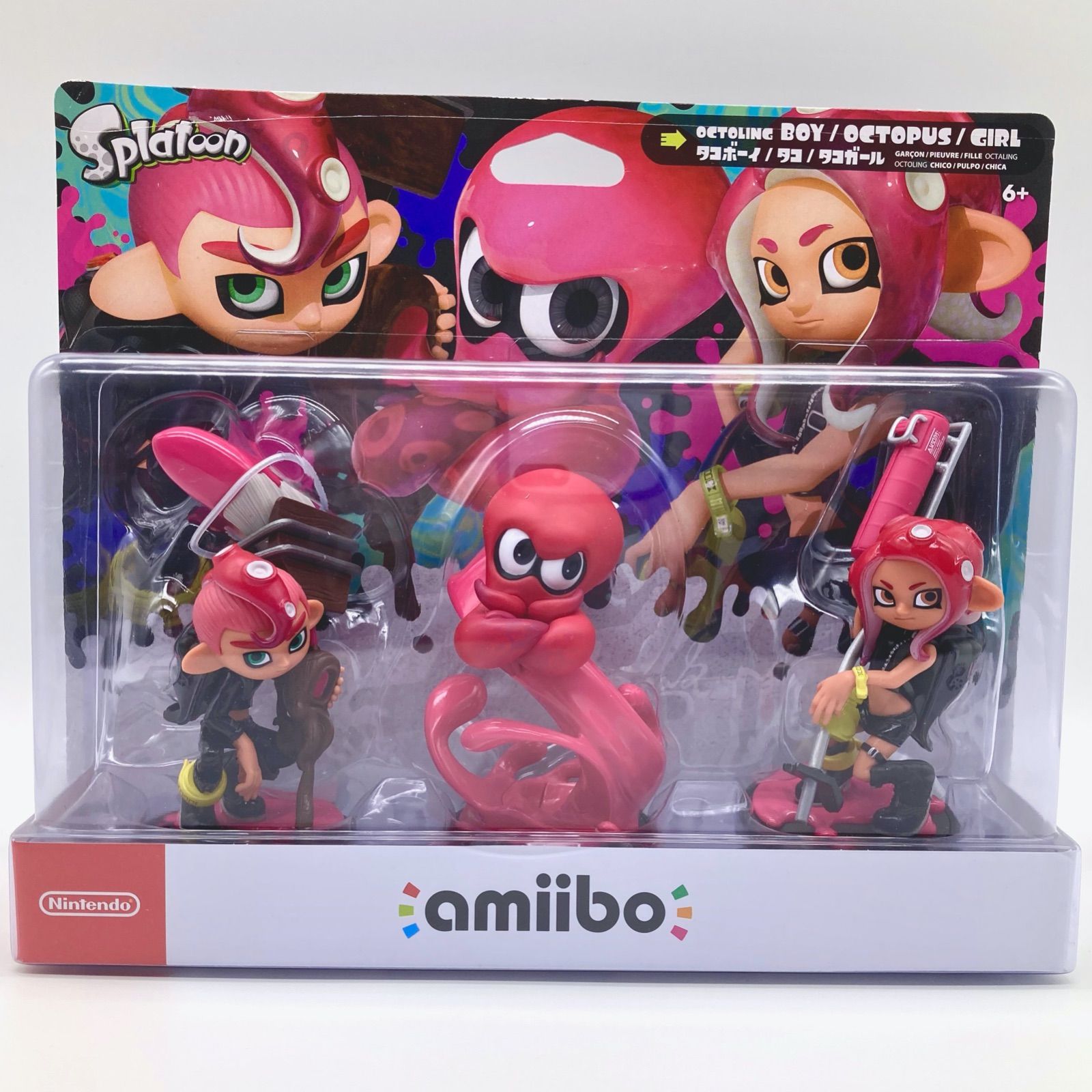 amiibo トリプルセット 任天堂 amiibo トリプルセット［インクリング【イエロー】オクト