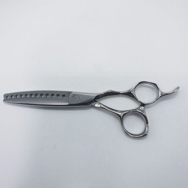 【ミズタニシザーズ ミズタニシザーMIZUTANI SCISSORS】SCHOREM MASTER 12シュコーラムマスター オフセット シザー セニング 美容ハサミ すきばさみ 美容師 理容師 約35～45% 右利き 6インチ 中古 sc1081